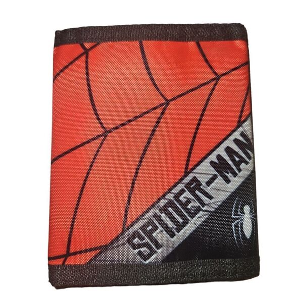Marvel Spider-Man Spider Web Tri-Fold Wallet - Picture 1 of 4